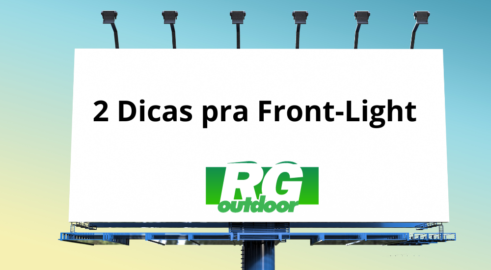 2 dicas sobre front-light: