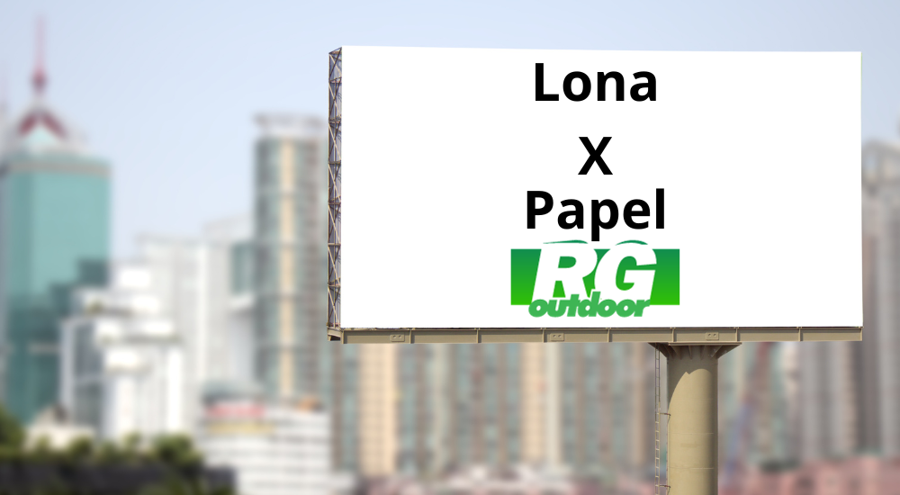 Usar Lona ou Papel em Outdoor