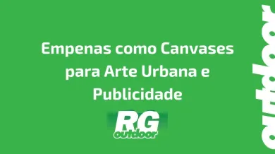 Ponto nº Empenas como Canvases para Arte Urbana e Publicidade